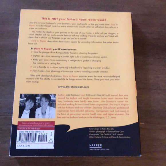 SOLD- Dare to Repair Book - Picture 2 of 4